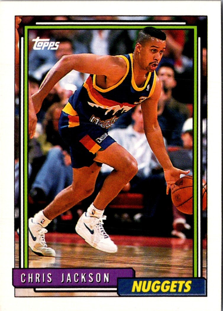 1992 Topps Chris Jackson