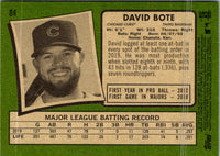 2020 Topps Heritage David Bote #84