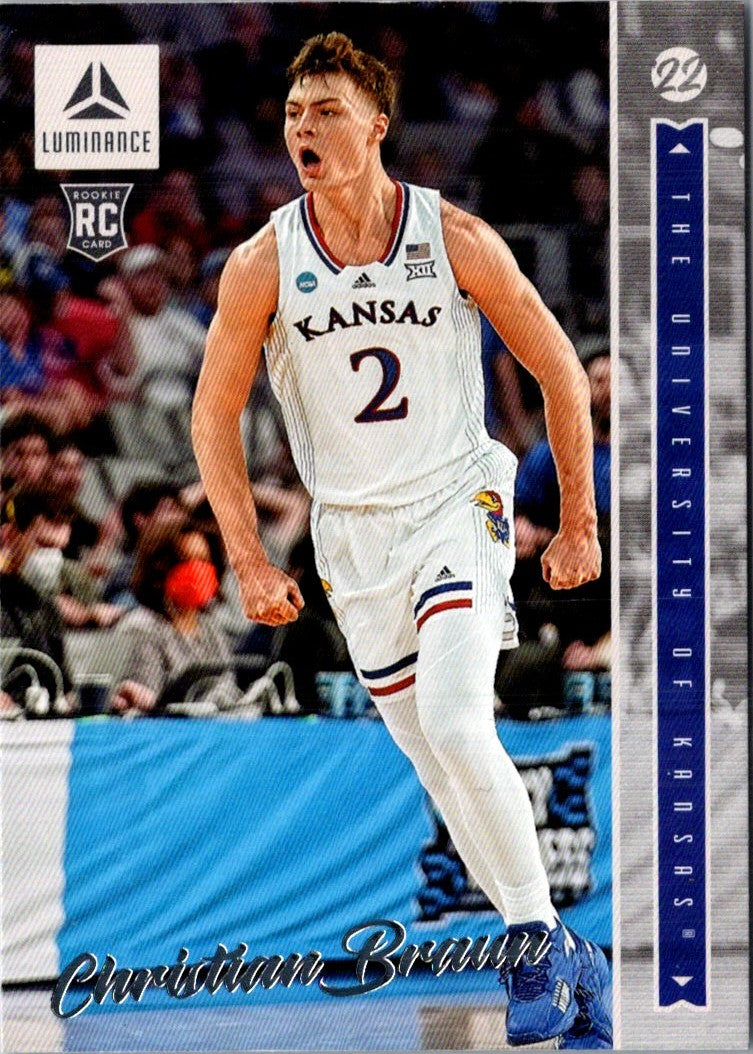 2022 Panini Chronicles Draft Picks Christian Braun