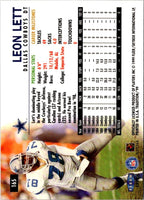 1999 Fleer Tradition Leon Lett #165