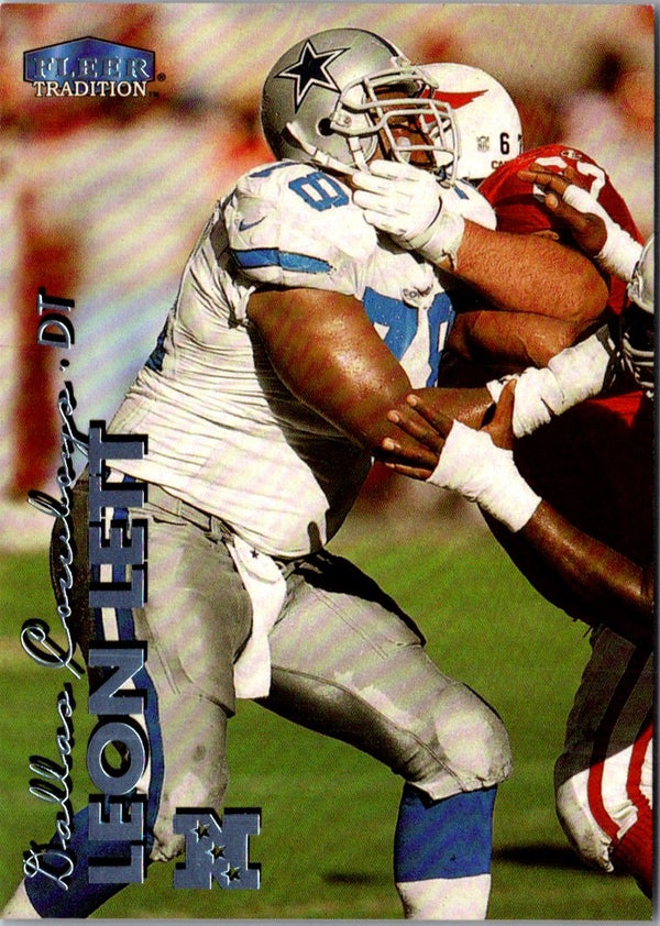 1999 Fleer Tradition Leon Lett #165