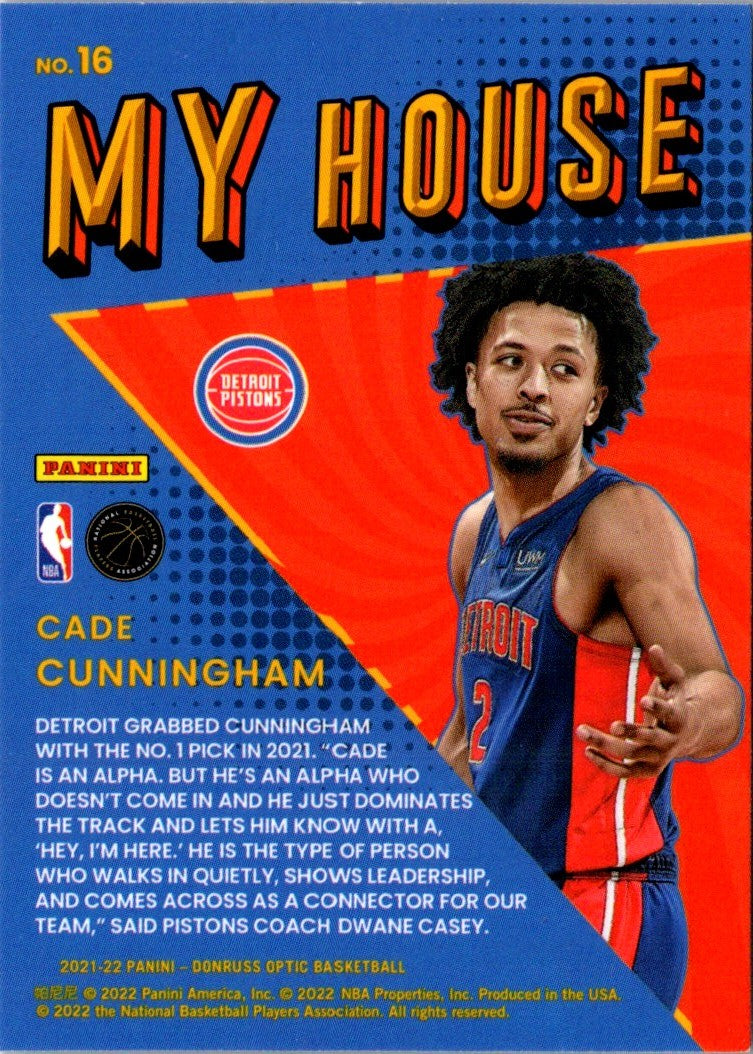 2022 Panini Cade Cunningham