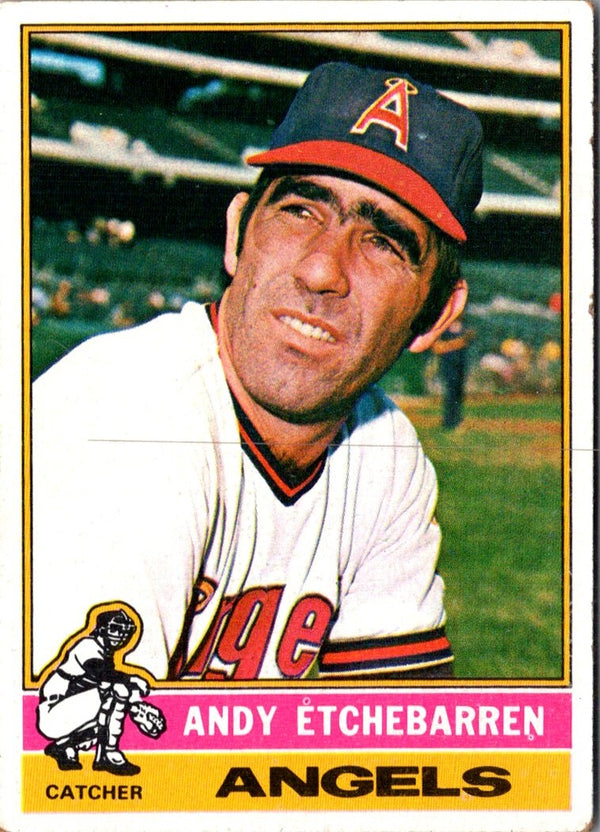 1976 Topps Andy Etchebarren #129