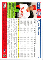 2005 Topps Ryan Madson #430