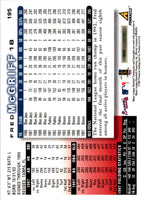 1998 Score Fred McGriff #195