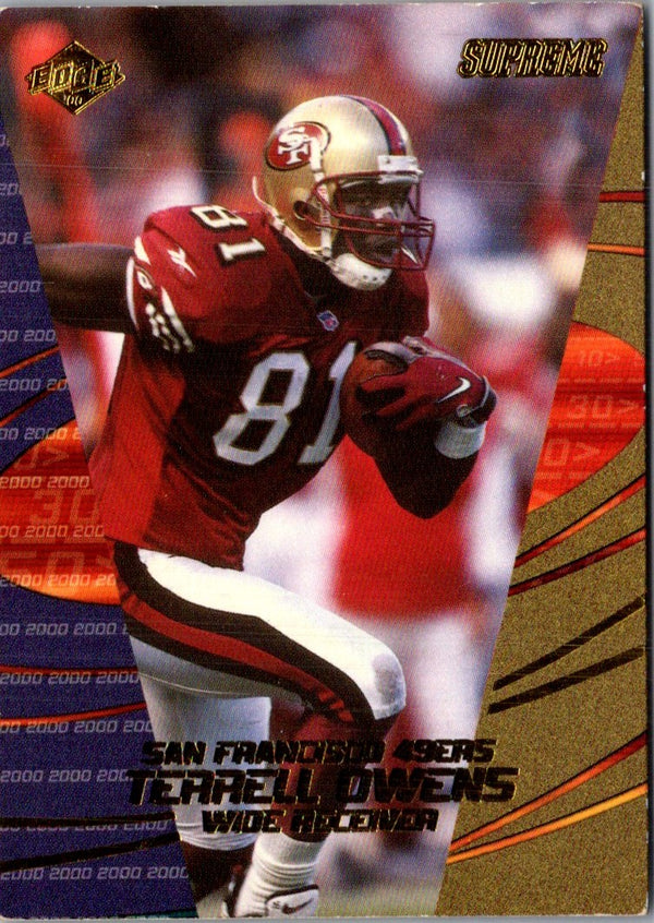 2000 Collector's Edge Supreme Terrell Owens #125