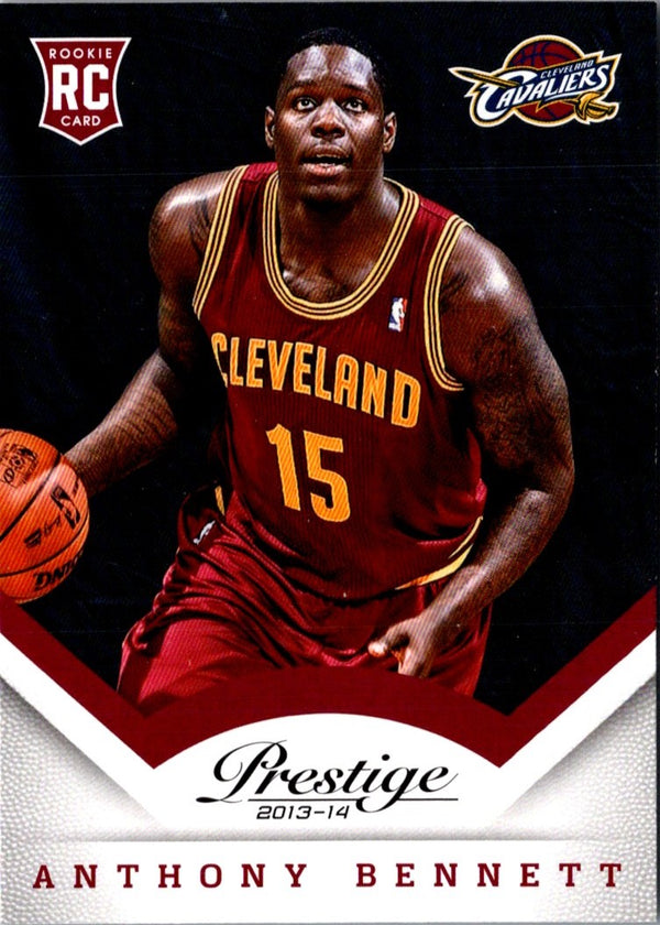 2013 Panini Prestige Anthony Bennett #161 Rookie