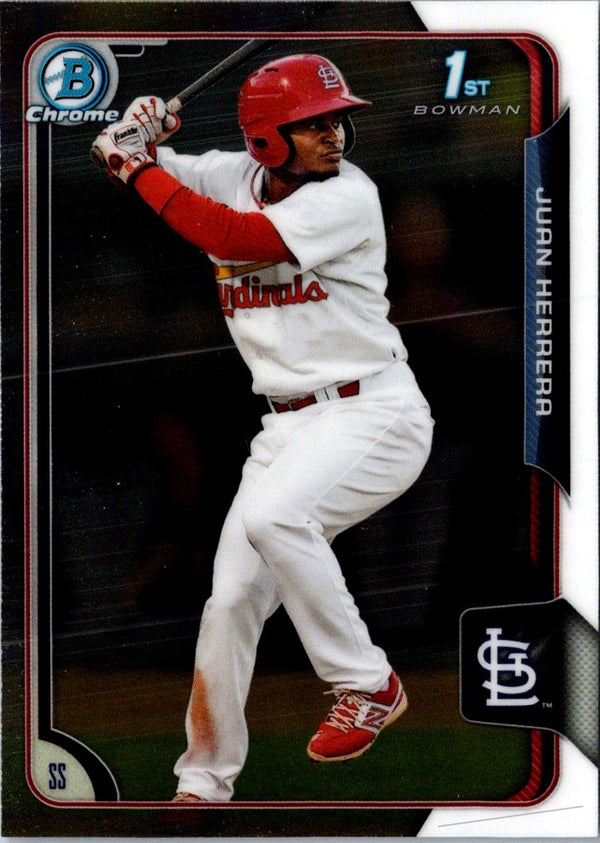 2015 Bowman Chrome Prospects Juan Herrera #BCP51