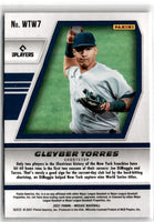 2021 Panini Mosaic Will to Win Gleyber Torres #WTW7