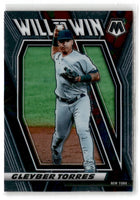 2021 Panini Mosaic Will to Win Gleyber Torres #WTW7