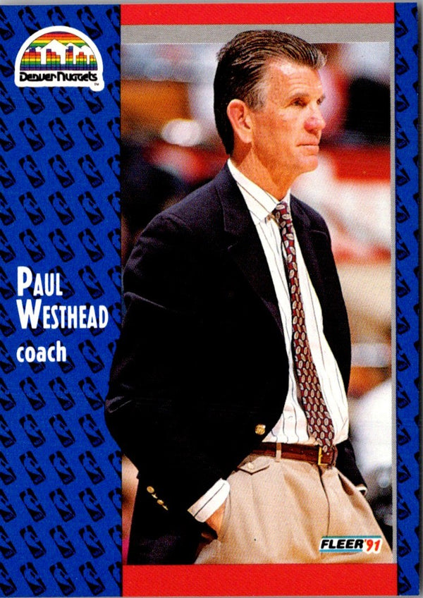 1991 Fleer Paul Westhead #53