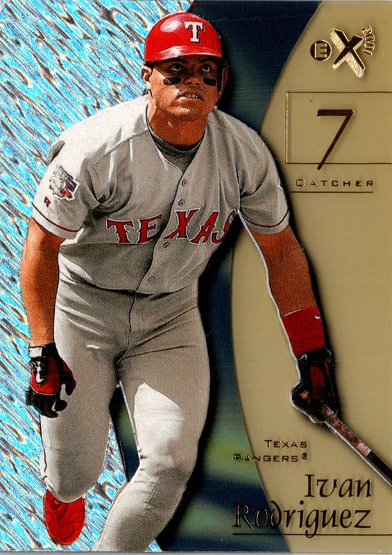 1998 SkyBox E-X2001 Ivan Rodriguez #14