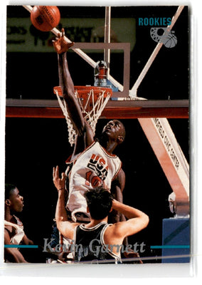 1995 Classic Autograph Edition Silver Signatures Kevin Garnett #5