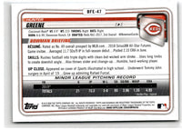 2020 Bowman 1st Edition Hunter Greene #BFE-47