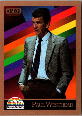1990 SkyBox Paul Westhead #307 Rookie