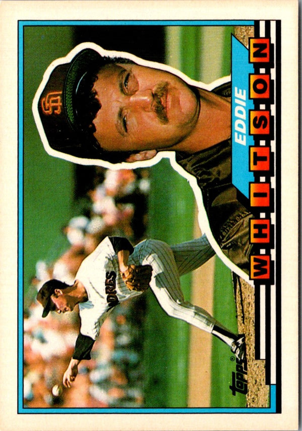 1989 Topps Big Eddie Whitson #81