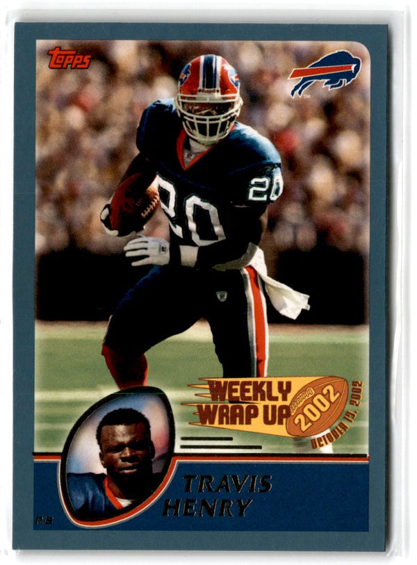 2003 Topps Travis Henry #296