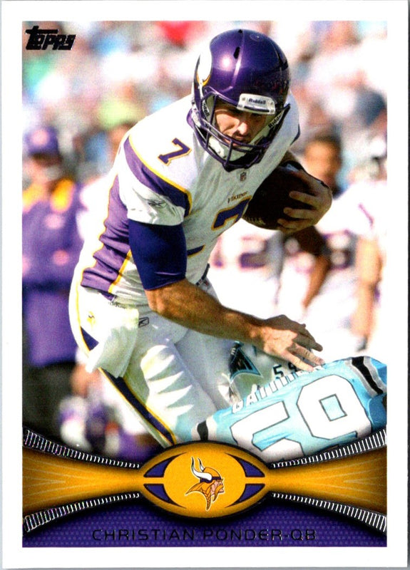 2012 Topps Christian Ponder #167
