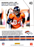 2011 Panini Brandon Lloyd