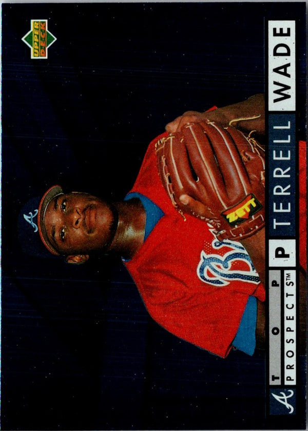 1994 Upper Deck Terrell Wade #527 Rookie