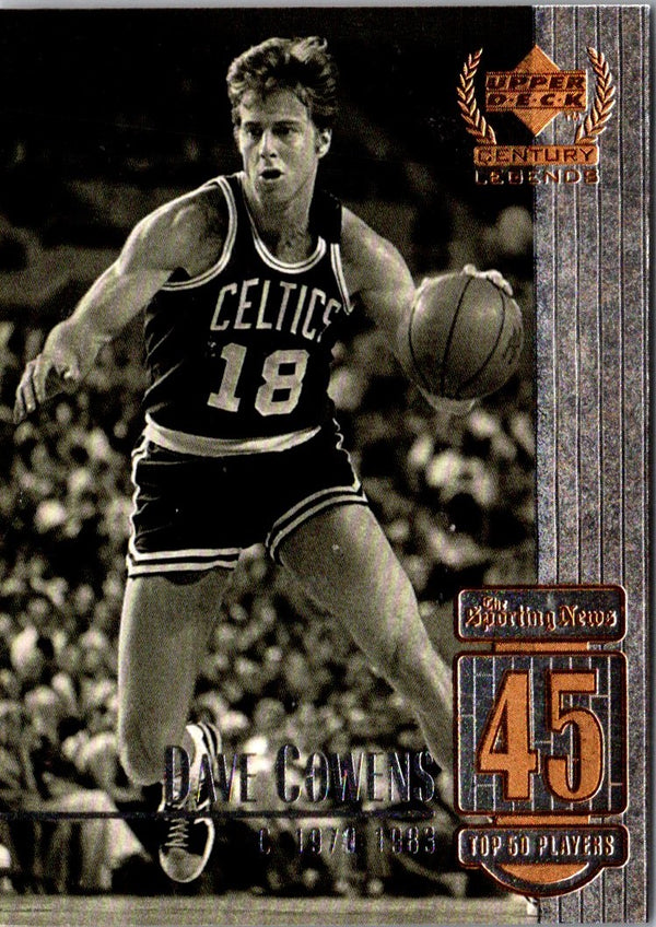 1999 Upper Deck Century Legends Dave Cowens #45