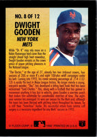 1992 Fleer Smoke 'N Heat Dwight Gooden #8