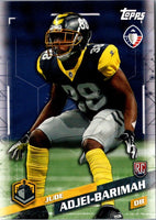 2019 Topps AAF Jude Adjei-Barimah #62 Rookie