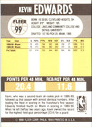 1990 Fleer Kevin Edwards