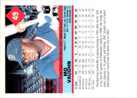 1992 Fleer Mo Vaughn #49