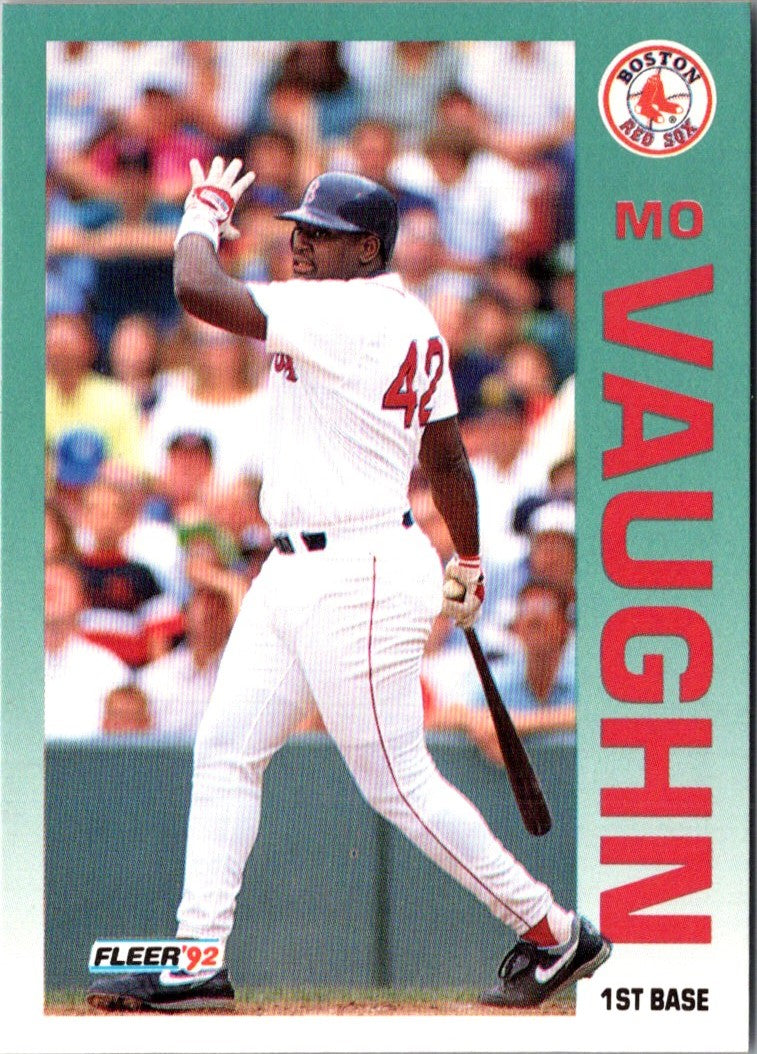 1992 Fleer Mo Vaughn