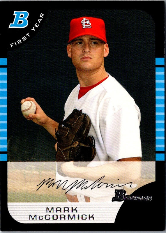 2005 Bowman Draft Picks & Prospects Mark McCormick #BDP31 Rookie