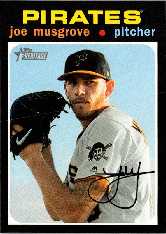 2020 Topps Heritage Joe Musgrove #232