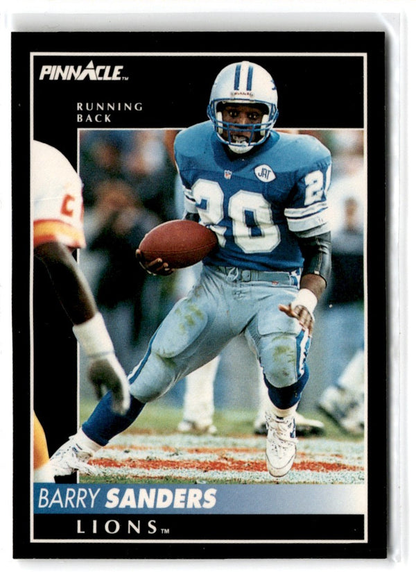 1992 Pinnacle Barry Sanders #15