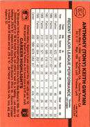 1990 Donruss Aqueous Test Tony Gwynn