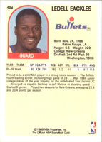 1989 Hoops Ledell Eackles #194 Rookie
