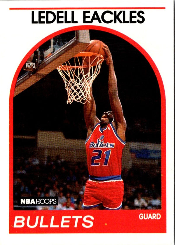 1989 Hoops Ledell Eackles #194 Rookie