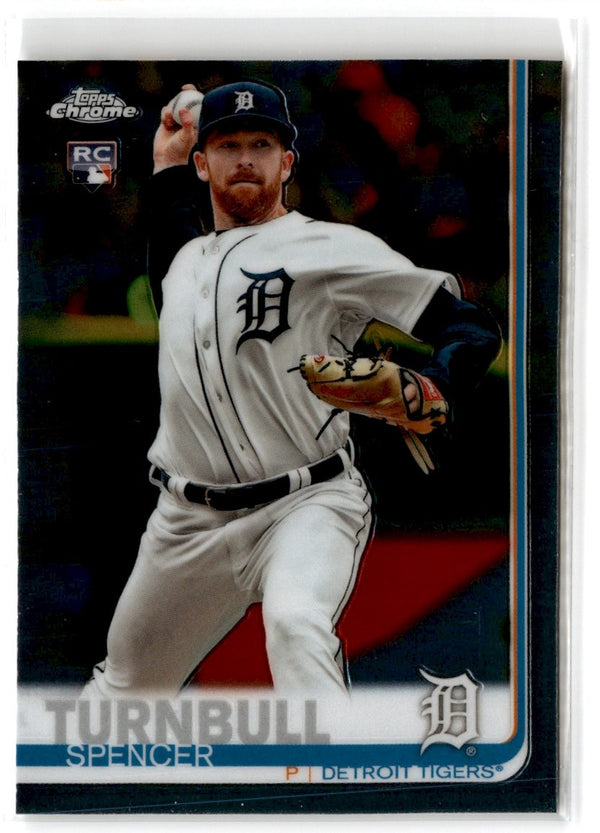 2019 Topps Chrome Update Edition Spencer Turnbull #35 Rookie