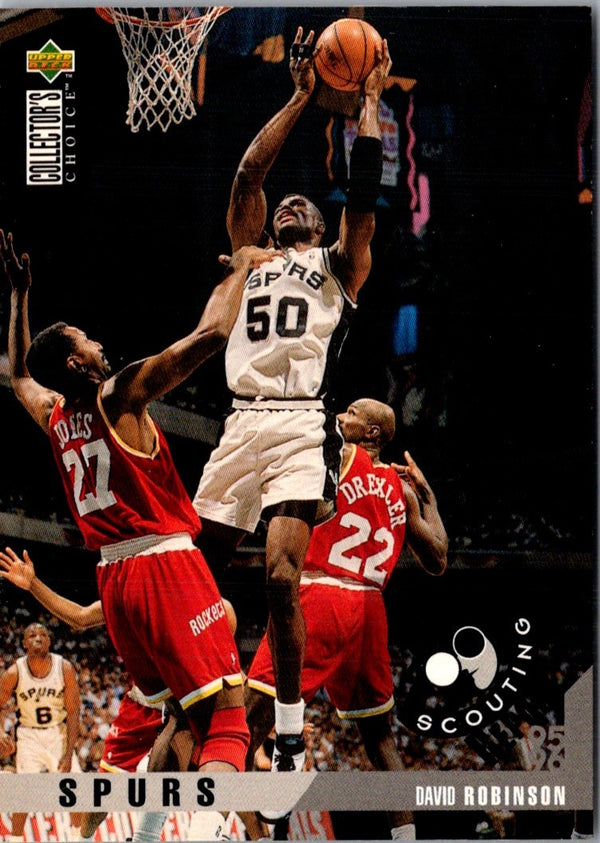 1995 Collector's Choice Player's Club David Robinson #344