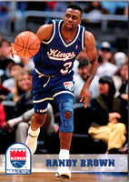 1993 Hoops Fifth Anniversary Gold Randy Brown #187