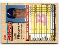 1992 Bowman John Wetteland #68