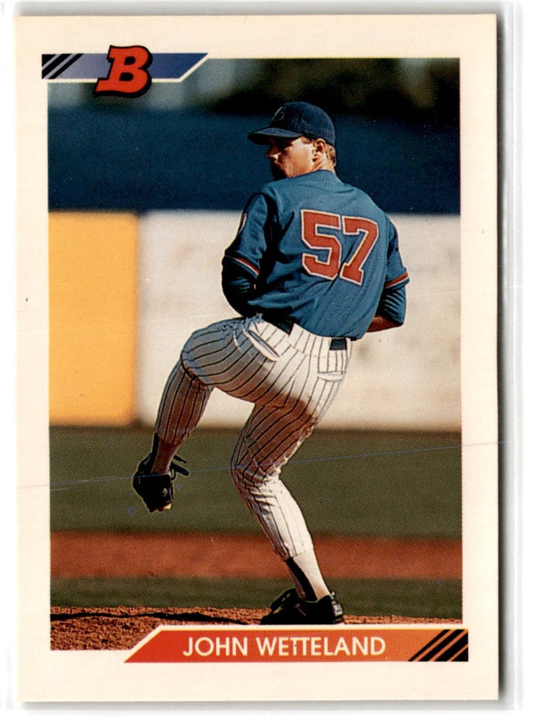 1992 Bowman John Wetteland #68