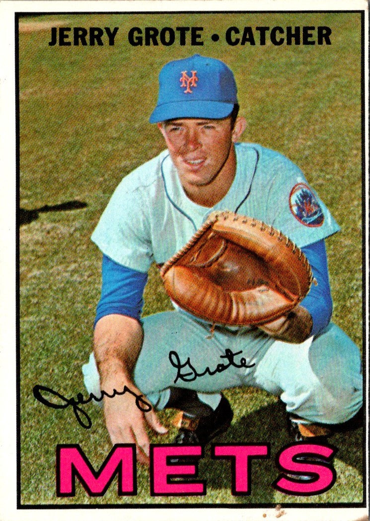 1967 Topps Jerry Grote