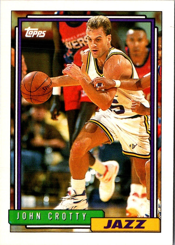 1992 Topps Gold John Crotty #335