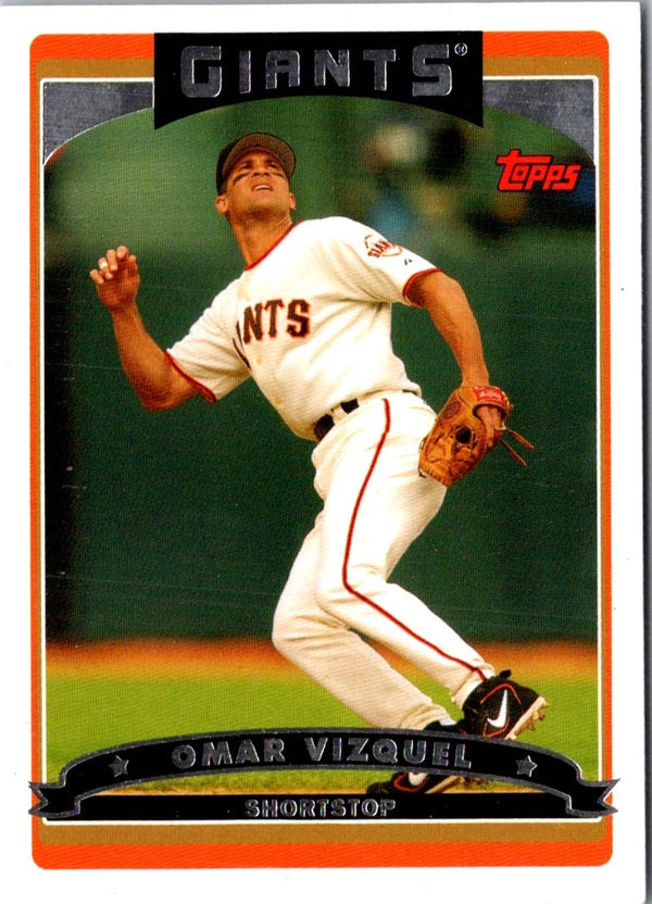 2006 Topps Omar Vizquel #419