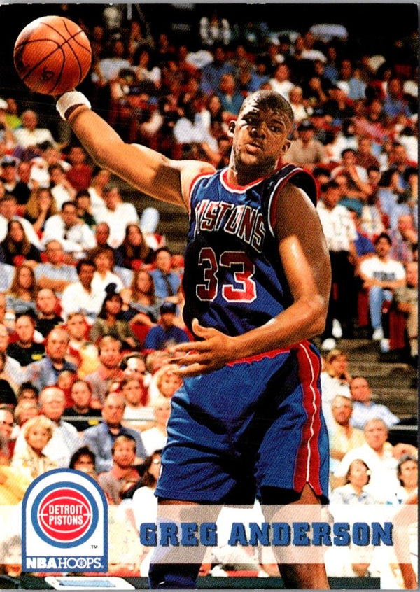 1993 Hoops Greg Anderson #330
