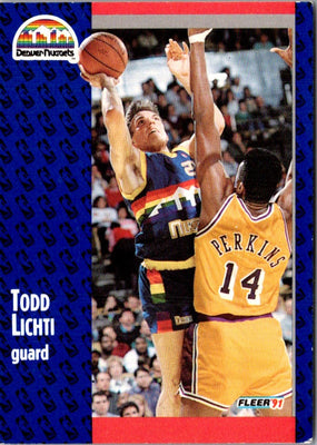 1991 Fleer Todd Lichti #51