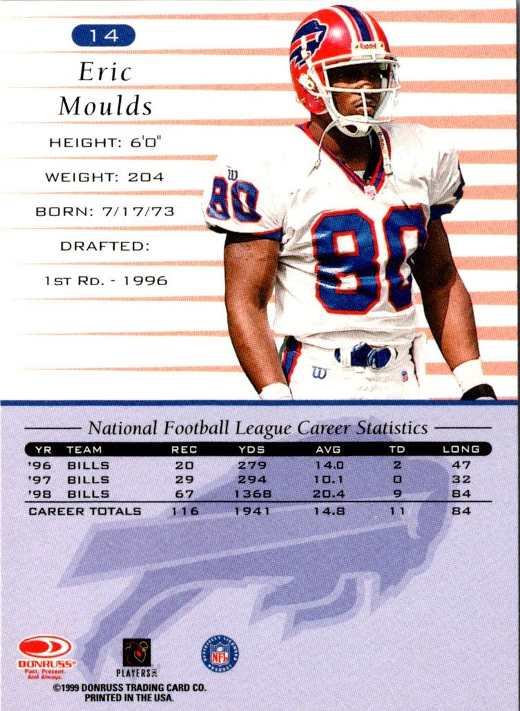 1999 Donruss Eric Moulds