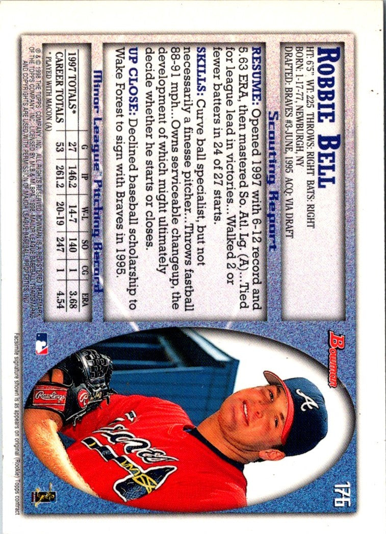 1998 Bowman International Rob Bell