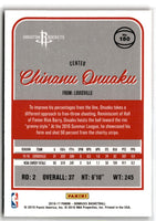 2016 Donruss Chinanu Onuaku #180 Rookie