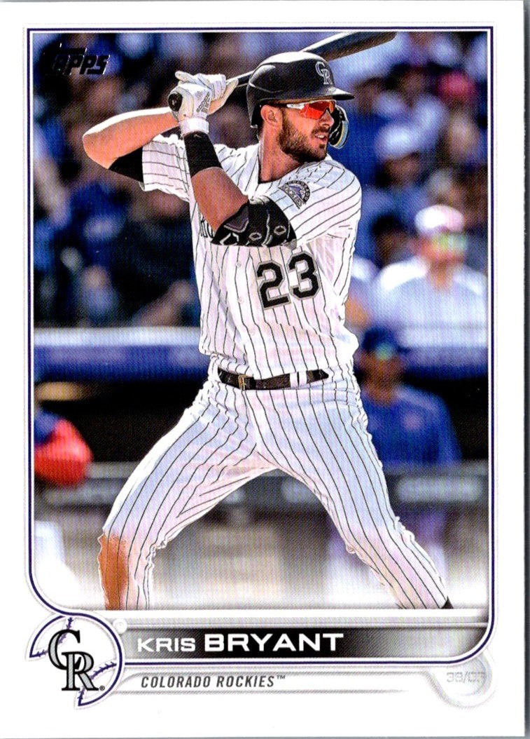 2022 Topps Update Kris Bryant